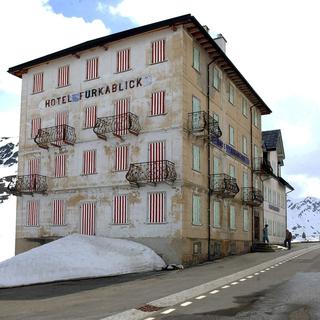 L'hôtel Furkablick a été le théâtre d’un projet artistique extraordinaire. [Sigi Tischler]