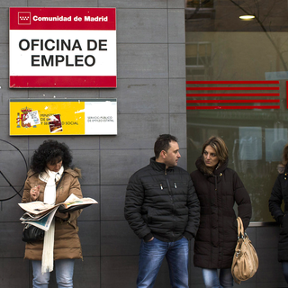 Les jeunes Espagnols sont particulièrement touché par le chômage. [AP Photo/Andres Kudacki]
