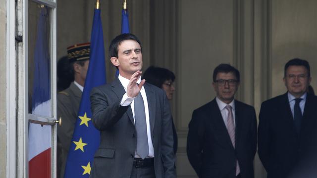 Le gouvernement du nouveau Premier ministre français Manuel Valls a été présenté mercredi matin à l'Elysée. [AP Photo/Thibault Camus]