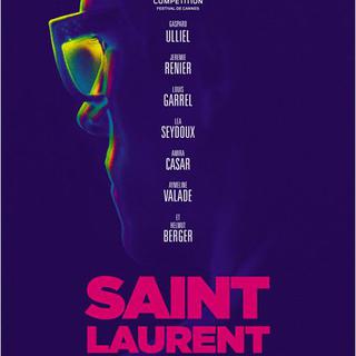 L'affiche du film "Saint Laurent" de Bertrand Bonello. [allocine.fr]