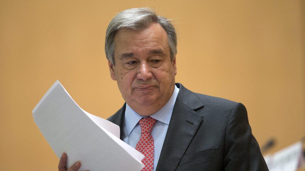 Antonio Guterres, Haut-commissaire de l'ONU pour les réfugiés. [Salvatore Di Nolfi]