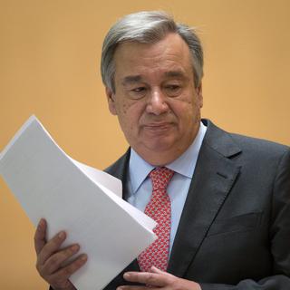 Antonio Guterres, Haut-commissaire de l'ONU pour les réfugiés. [Salvatore Di Nolfi]