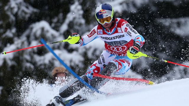 En tête après le slalom, Pinturault n'a pas pu suivre la cadence de Ligety.