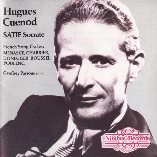 Hugues Cuénod sur la couverture d'un disque de Nimbus Records. [Nimbus Records]