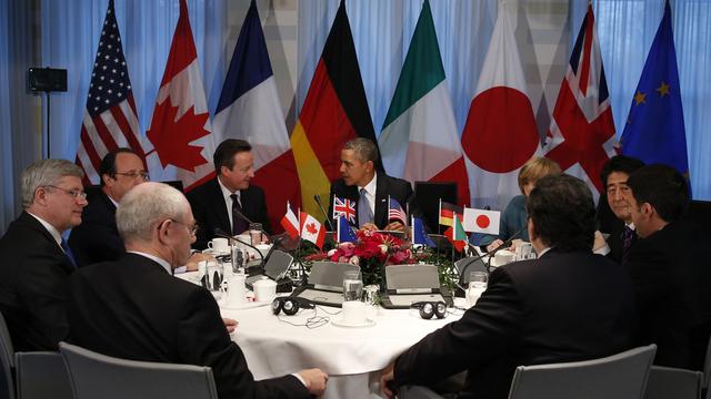 Le G7 à La Haye [AP Photo/POOL - Jerry Lampen]