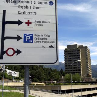 L'hôpital cantonal de Lugano propose la première chambre suisse pour patient atteint du virus Ebola. [Karl Mathis]