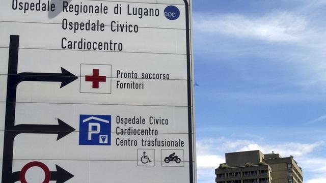L'hôpital cantonal de Lugano propose la première chambre suisse pour patient atteint du virus Ebola. [Karl Mathis]