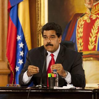 Le président du Venezuela Nicolas Maduro. [EPA/Santi Donaire]