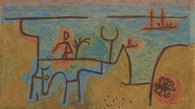 Au bord du Nil, Paul Klee [© Musée cantonal des Beaux-Arts de Lausanne]