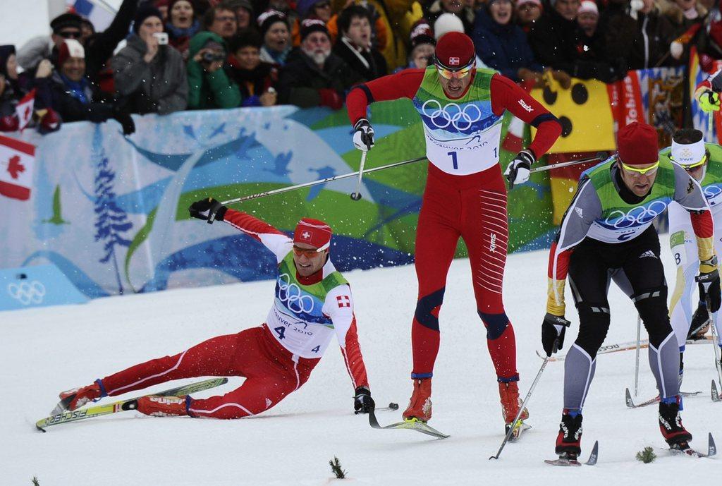 Une chute avait privé "Super Dario" d'une médaille à Vancouver. [KEYSTONE - Bonny Makarewicz]