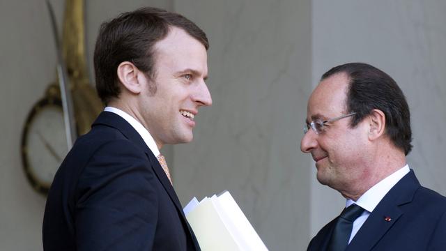 L'ex-conseiller économique de François Hollande Emmanuel Macron fait son entrée au gouvernement. [ALAIN JOCARD]