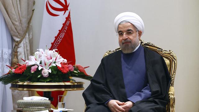 Le président libanais Hassan Rouhani. [AP Photo/Ebrahim Noroozi]