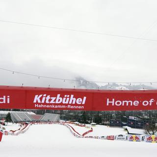 La météo continue de faire des siennes à Kitzbühel. [Hans Klaus Techt]