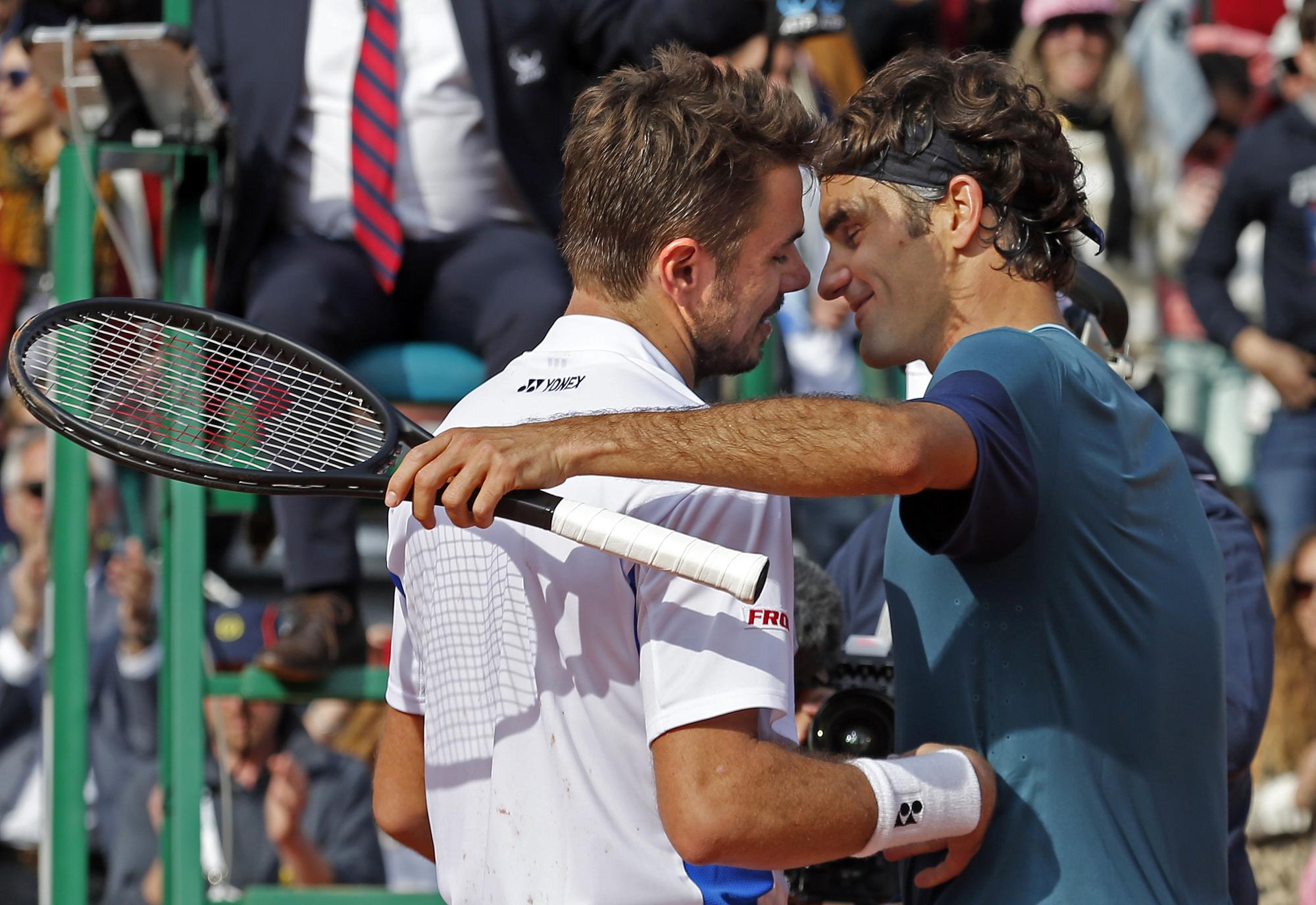 "Stan l'a en fait mérité un peu plus", dixit Federer. [REUTERS - Eric Gaillard]