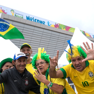 La grand-messe du foot peut commencer à l'Arena Corinthians de Sao Paulo. [RIA Novosti/AFP - Alexander Vilf]