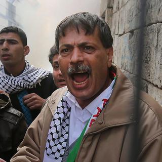 Le ministre palestinien Ziad Abu était en charge du dossier de la colonisation. [EPA/Keystone - Abed Al Ashlamoun]