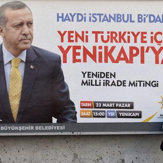 Le blocage du réseau social Twitter a été ordonné par le Premier ministre Recep Tayyip Erdogan, jeudi dernier. [EPA - Erdem Sahin]