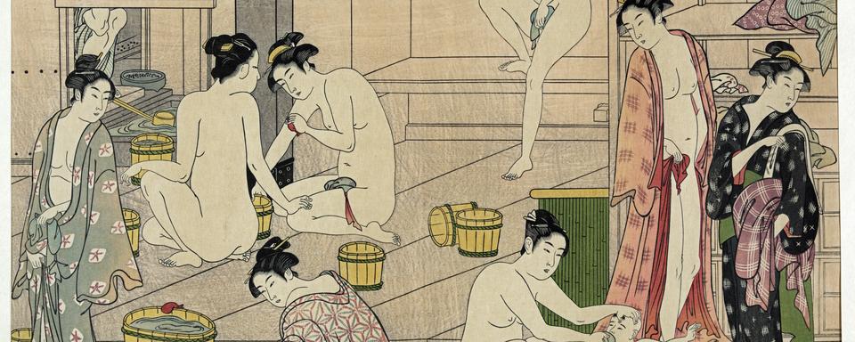 Kiyonaga bain des femmes, 2009. [Wikimedia commons.]