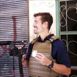 Une photo postée sur le site freejamesfoley.org qui montre le journaliste James Foley souriant. Il a été décapité par un membre de l'État islamique le 19 août 2014. [AP freejamesfoley.org / Keystone - Nicole Tung]