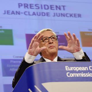 La nouvelle Commission européenne de Jean-Claude Juncker n'est pas du goût de tout le monde. [Emmanuel Dunand]