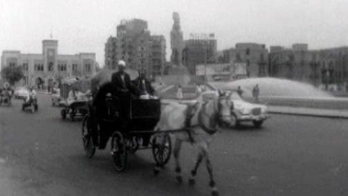 La ville du Caire en 1966. [RTS]