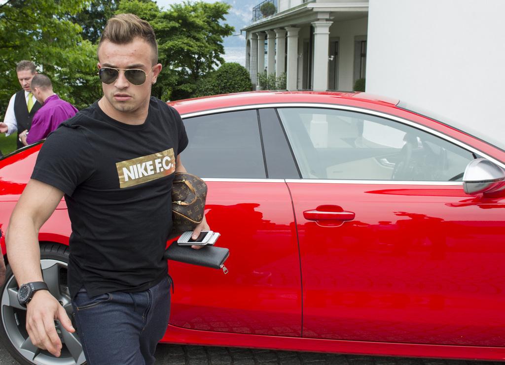 Shaqiri, un joueur au talent hors du commun, dixit Matthias Sammer. [KEYSTONE - SIGI TISCHLER]