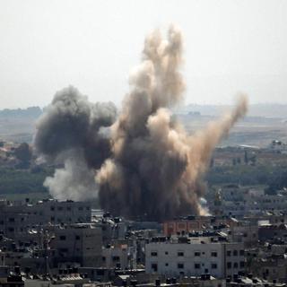 Les tirs israéliens ont repris ce vendredi matin sur Gaza. [Majdi Fathi/NurPhoto]
