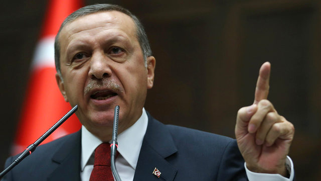 Recep Tayyip Erdogan, Premier ministre turc, le 22 avril 2014. [Adem Altan]