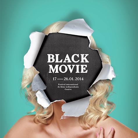 L'affiche du festival Black Movie 2014. [blackmovie.ch]