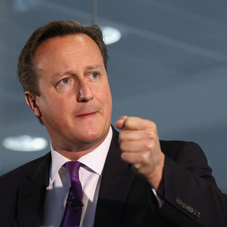 David Cameron a appelé les Ecossais à ne pas briser "la famille" du Royaume-Uni. [EPA/Keystone - Andrew Milligan]