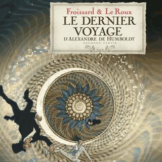 Couverture de la BD "Le dernier voyage d'Alexandre de Humbolt". [Editions Futuropolis]