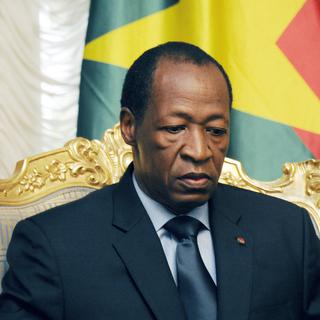 Le président du Burkina Faso, Blaise Compaoré, en juillet 2014. [SIA KAMBOU]