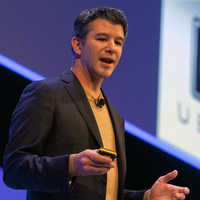 Travis Kalanick, le fondateur et patron américain d'Uber. [Will Oliver - EPA]