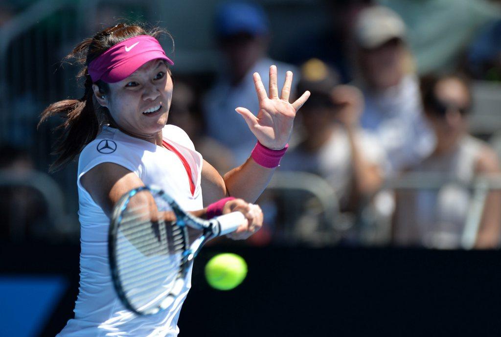 Li Na a beaucoup souffert de la chaleur. [KEYSTONE - Joe Castro]