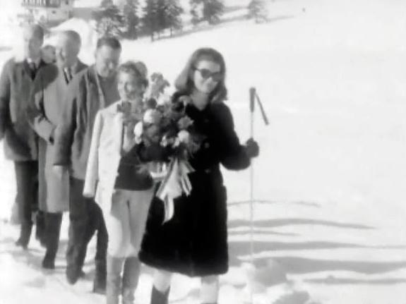 Vacances en Valais pour l'ex-première dame des Etats-Unis. [RTS]