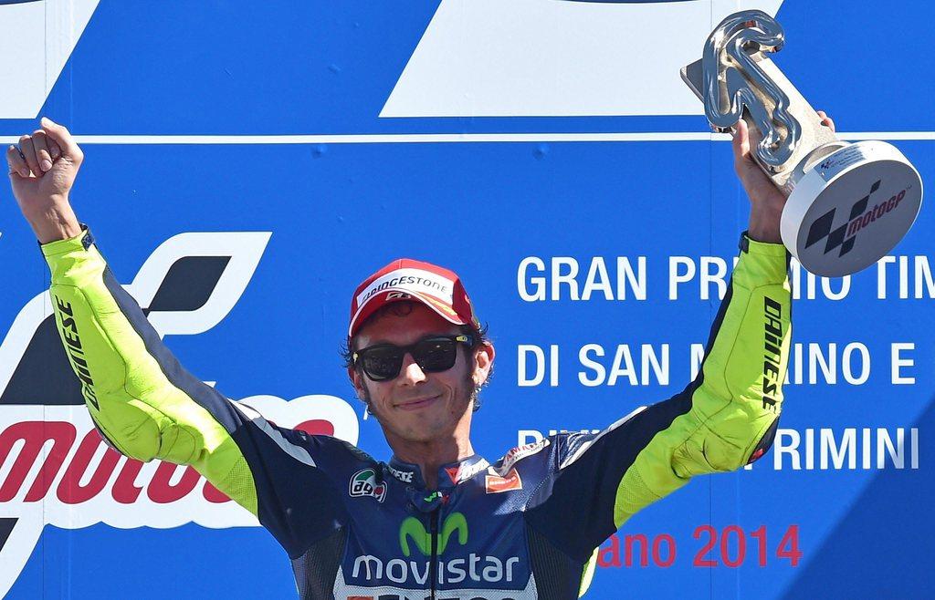 Rossi a montré qu'il fallait encore compter sur lui. [KEYSTONE - Ettore Ferrari]