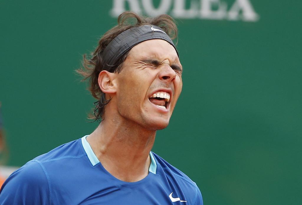Frustré par Ferrer, Nadal avait connu pareil sentiment l'an passé en finale contre "Djoko". [KEYSTONE - Michel Euler]