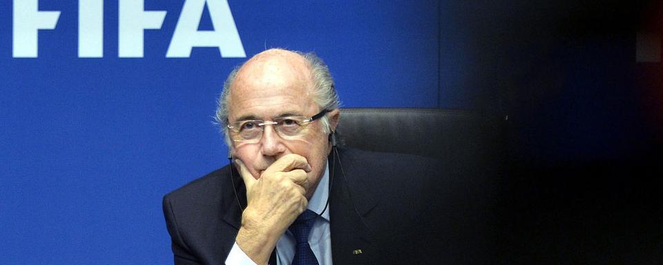 Sepp Blatter, président de la FIFA. [Walter Bieri]