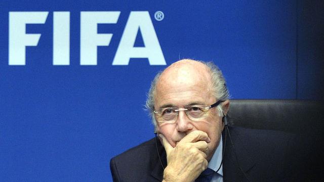 Sepp Blatter, président de la FIFA. [Walter Bieri]