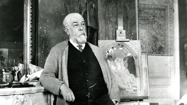Odilon Redon ici en 1901. Le peintre est décédé en 1916. [fondationbeyeler.ch]