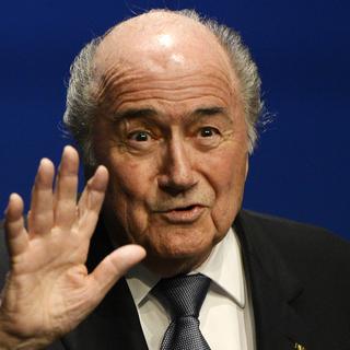 L'indétrônable Sepp Blatter est à la présidence de la FIFA depuis 16 ans. [Steffen Schmidt]