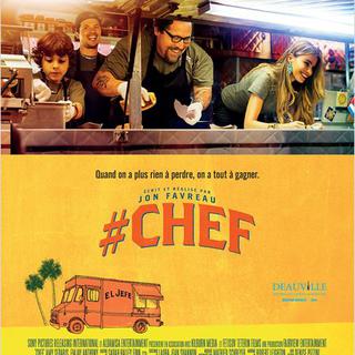 L'affiche du film "#Chef" de Jon Favreau. [DR]