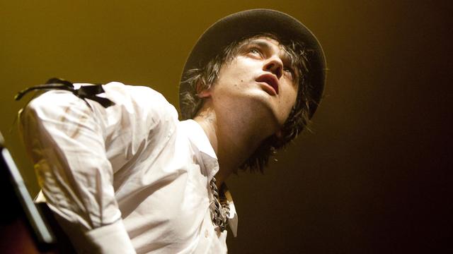 Peter Doherty, chanteur et peintre. [Leemage / AFP - Fred Toulet]