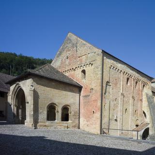 Le sentier des Huguenots passe par Romainmôtier. [CC BY SA - HJPD]