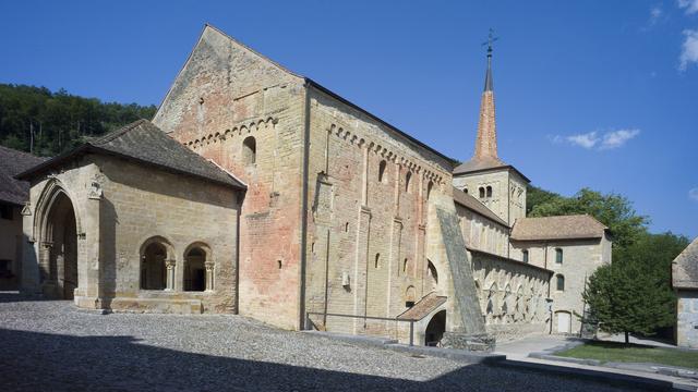 Le sentier des Huguenots passe par Romainmôtier. [CC BY SA - HJPD]