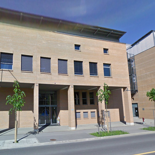 Le bâtiment de la HES de Fribourg. Image: Google Street View.