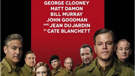 L'affiche de "Monuments Men" de George Clooney. [allocine.fr]