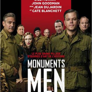 L'affiche de "Monuments Men" de George Clooney. [allocine.fr]