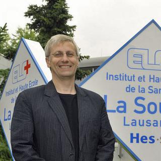 Jacques Chapuis, directeur de La Source.