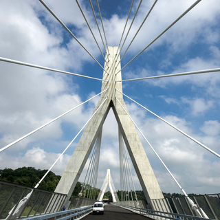 Le Pont de la Poya sera ouvert à la circulation le 12 octobre. [Jean-Christophe Bott]